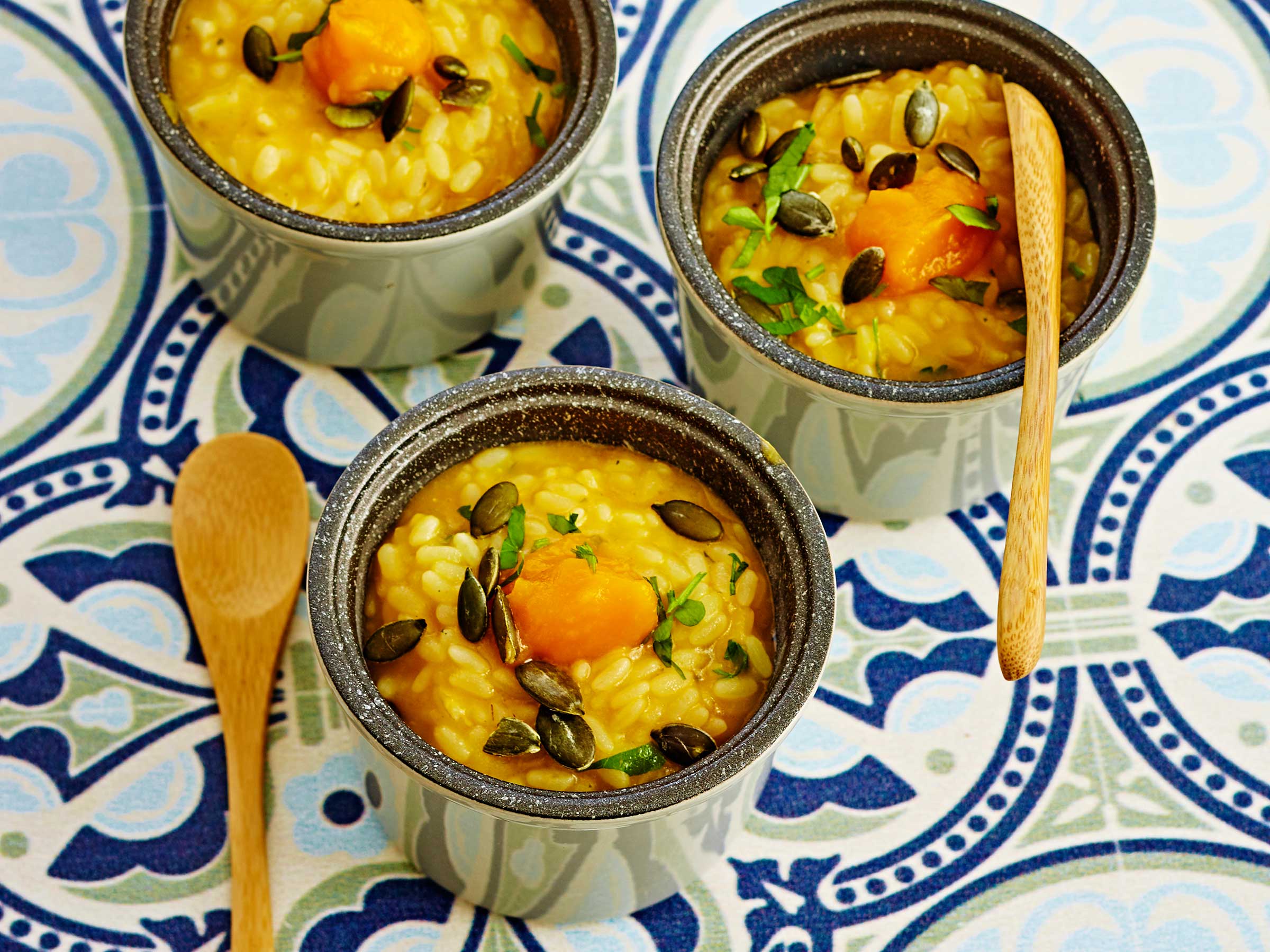 Myskikurpitsarisotto