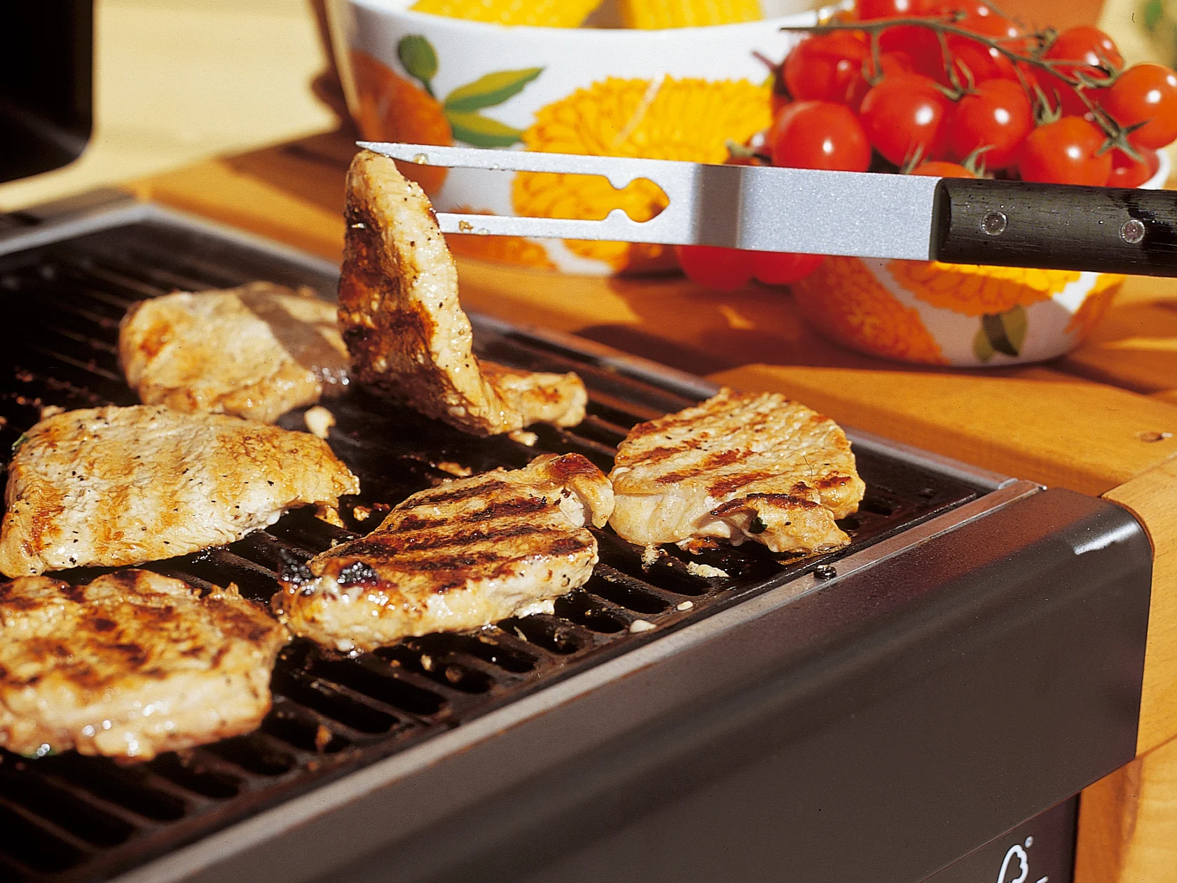 Grillatut possupihvit