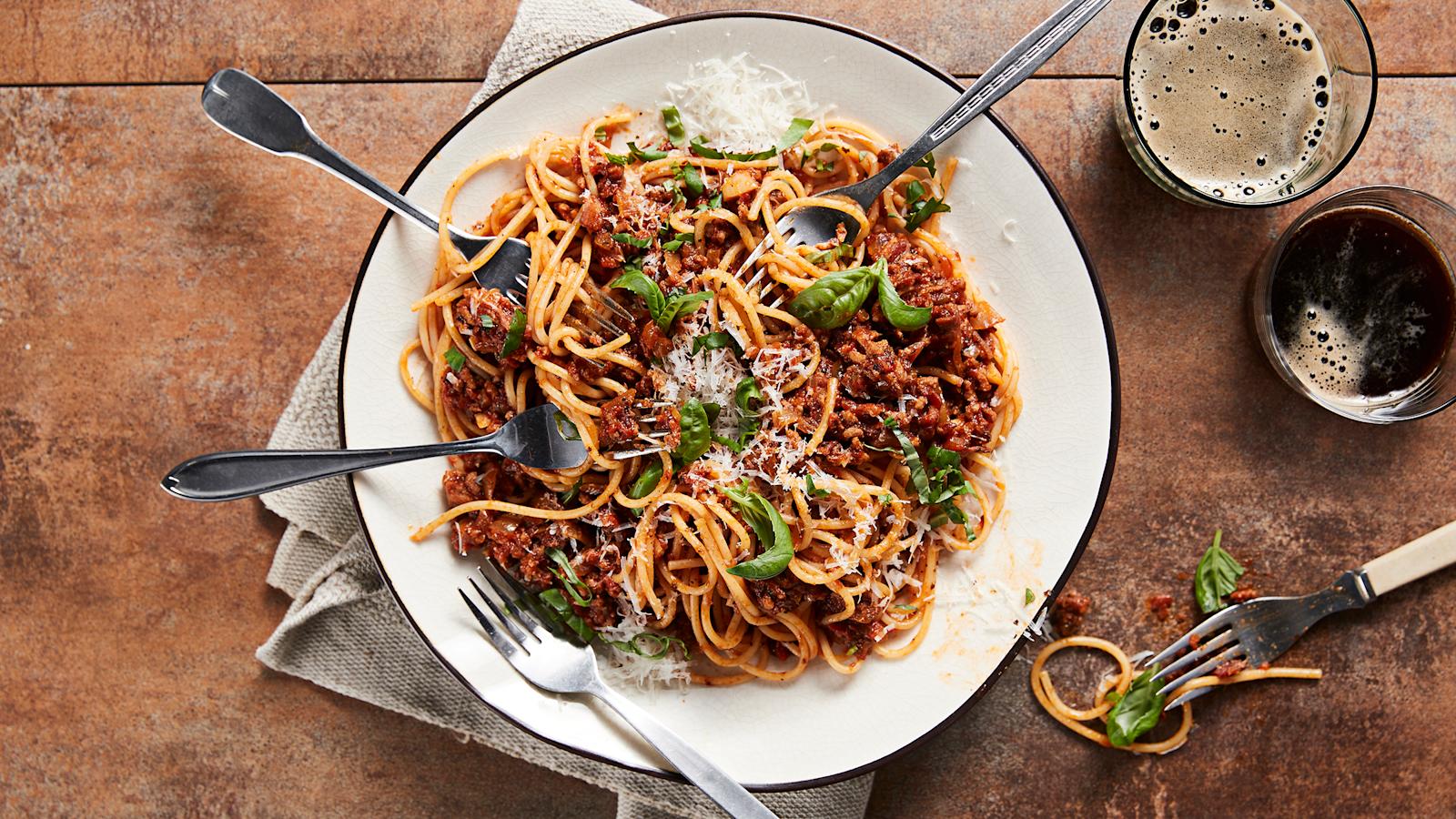 Pasta bolognese