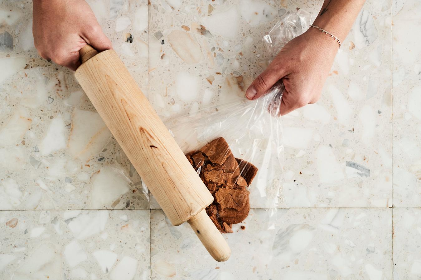 Gluteenittomat runebergintortut vaihe 1