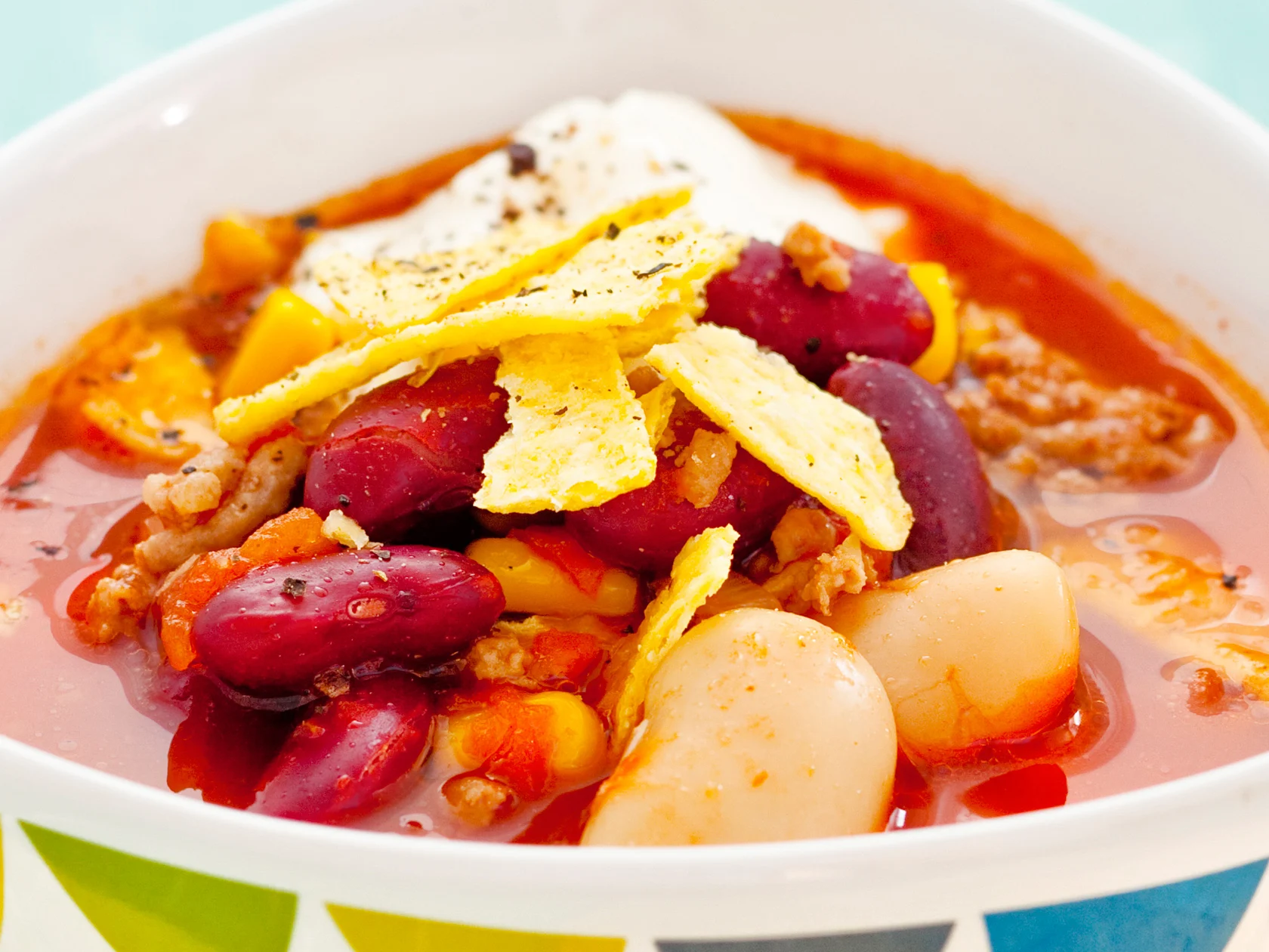 Chili con carne -jauhelihakeitto