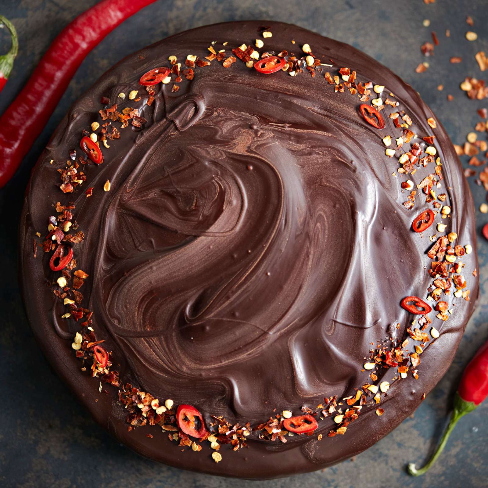 Chili-suklaakakku