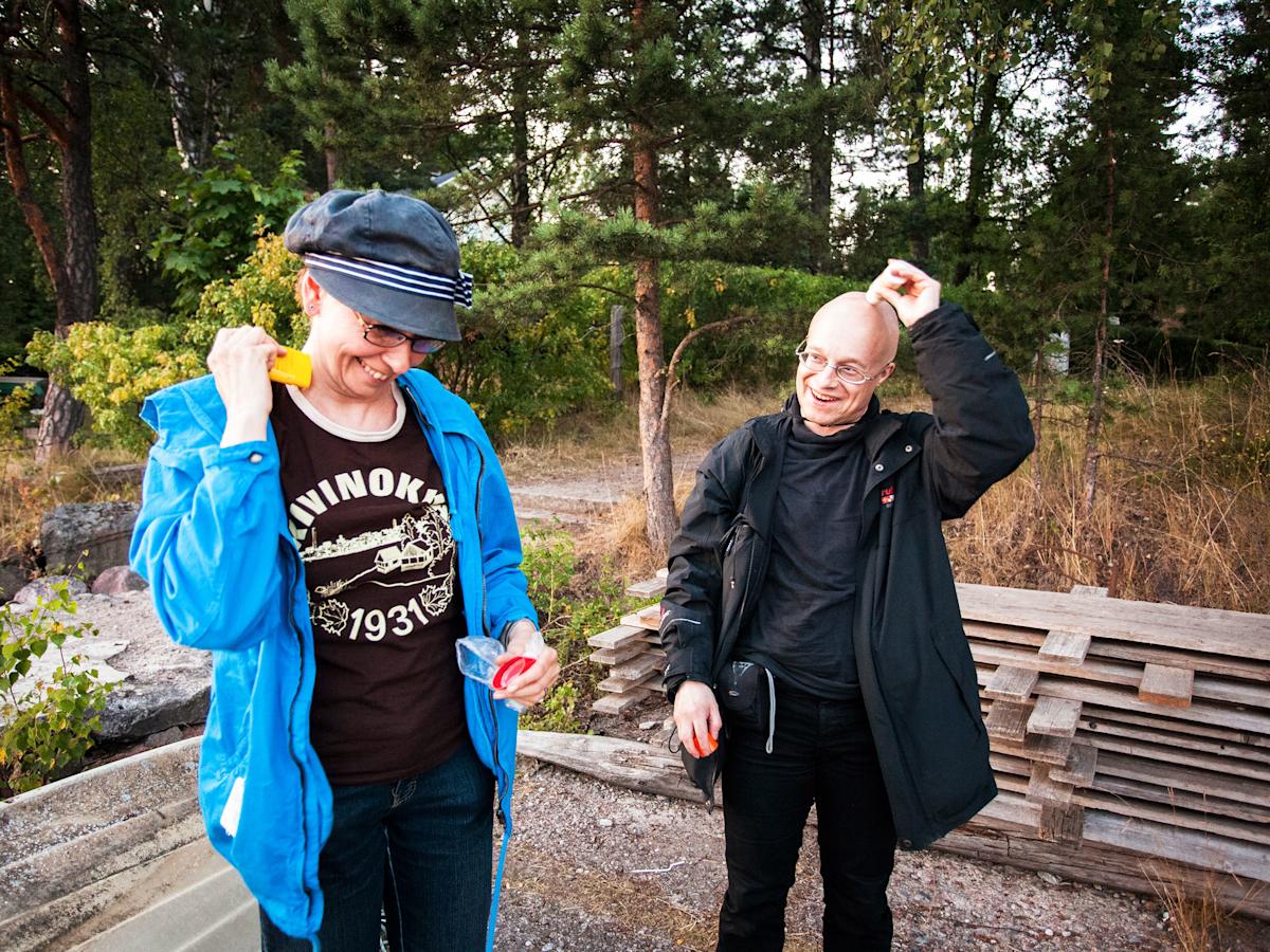 Sari Hartonen ja Juha Tuomala