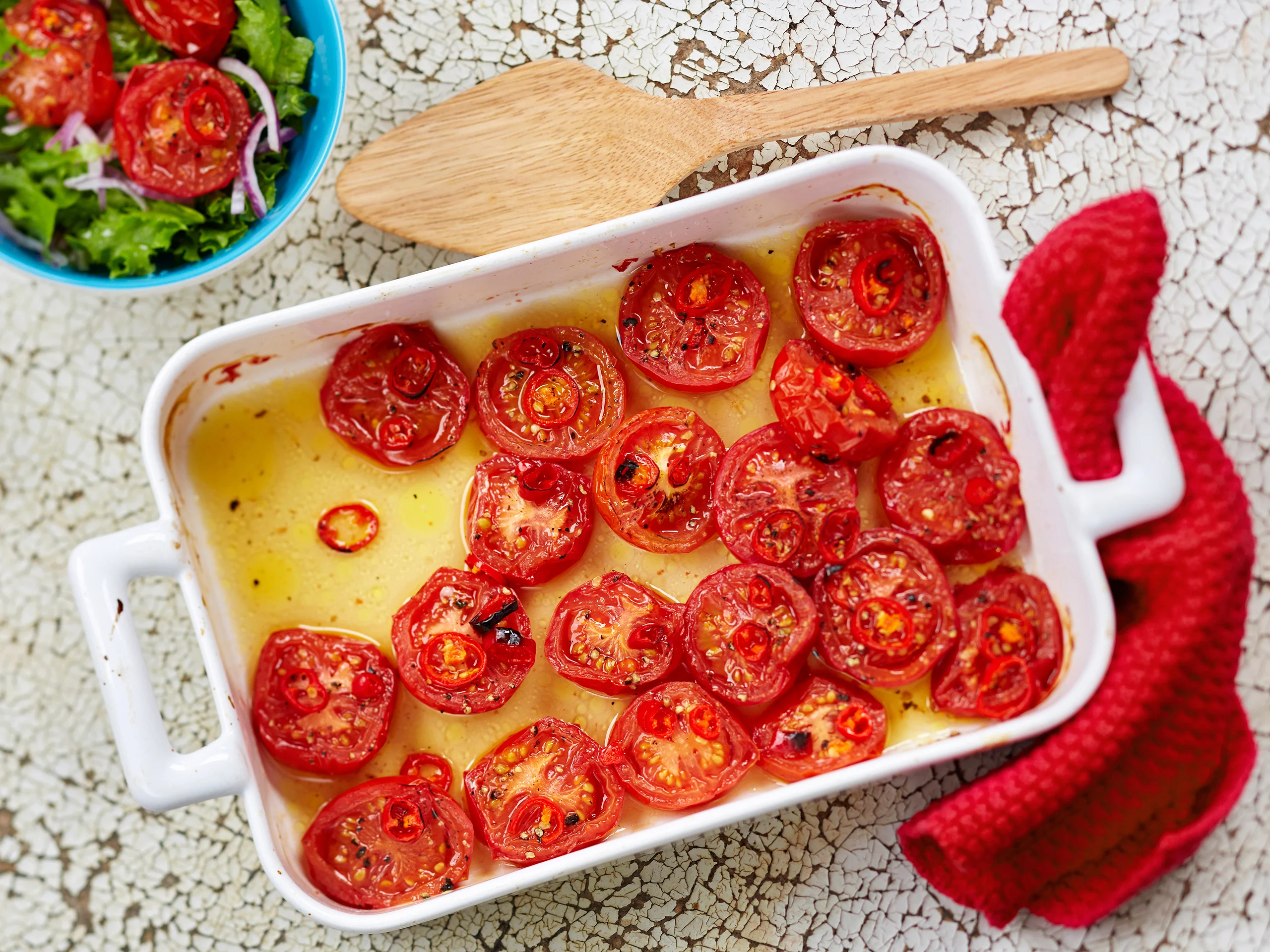 Paahdetut  chilitomaatit