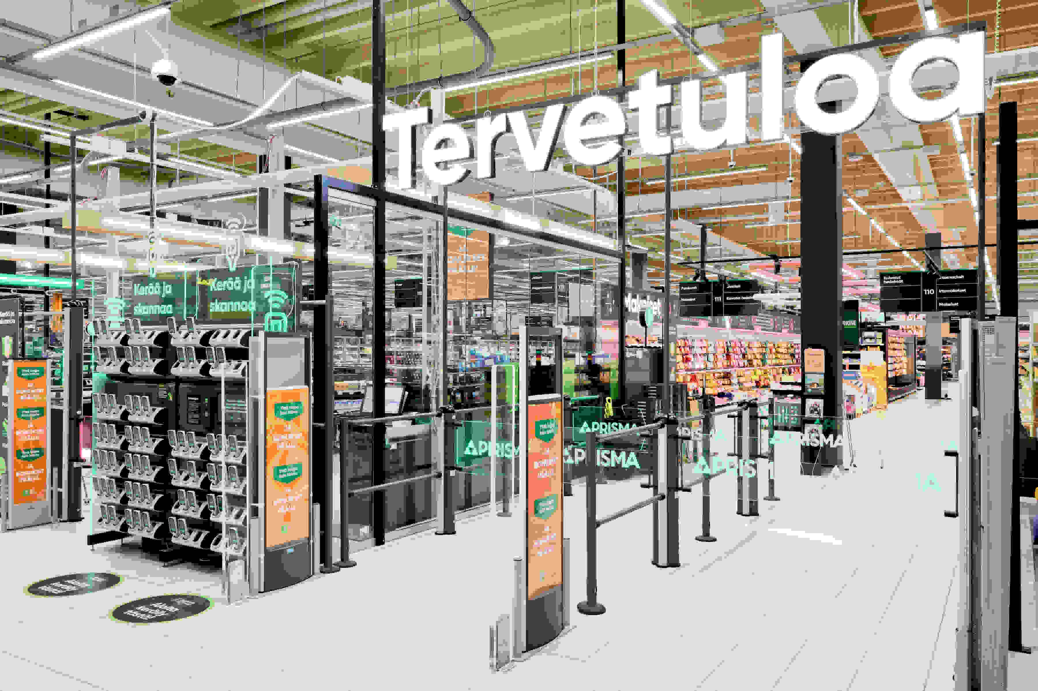 Kuva Prisman sisäänkäynnistä