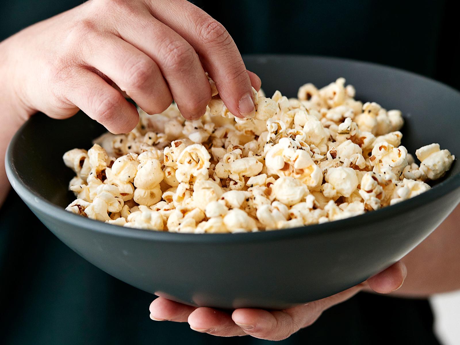 Mausteiset paahtovoipopcornit