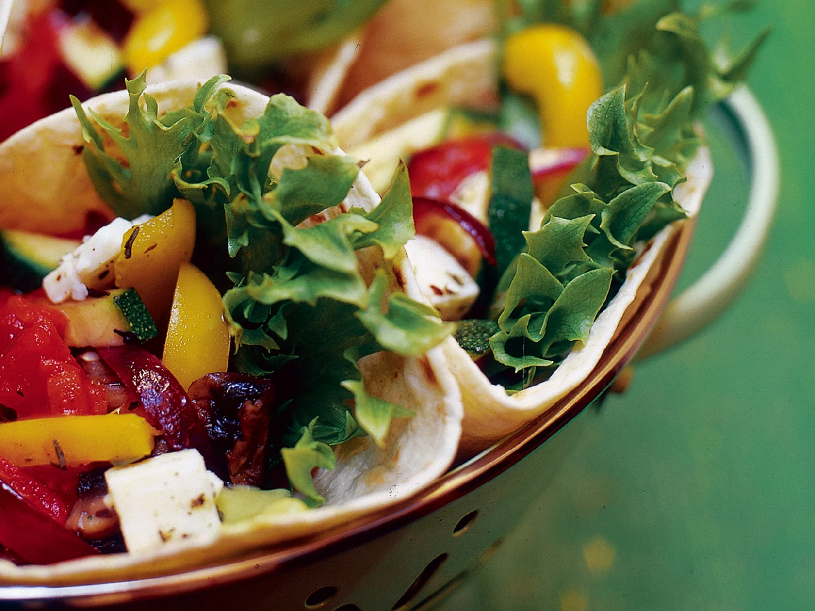 Kreikkalaiset kasviswrapit