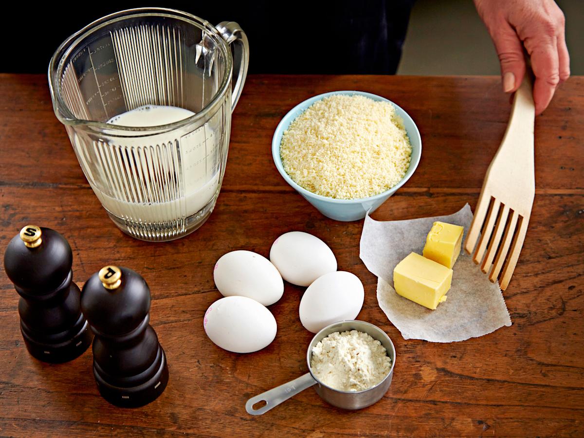 Ota ainekset ja työvälineet valmiiksi esille.