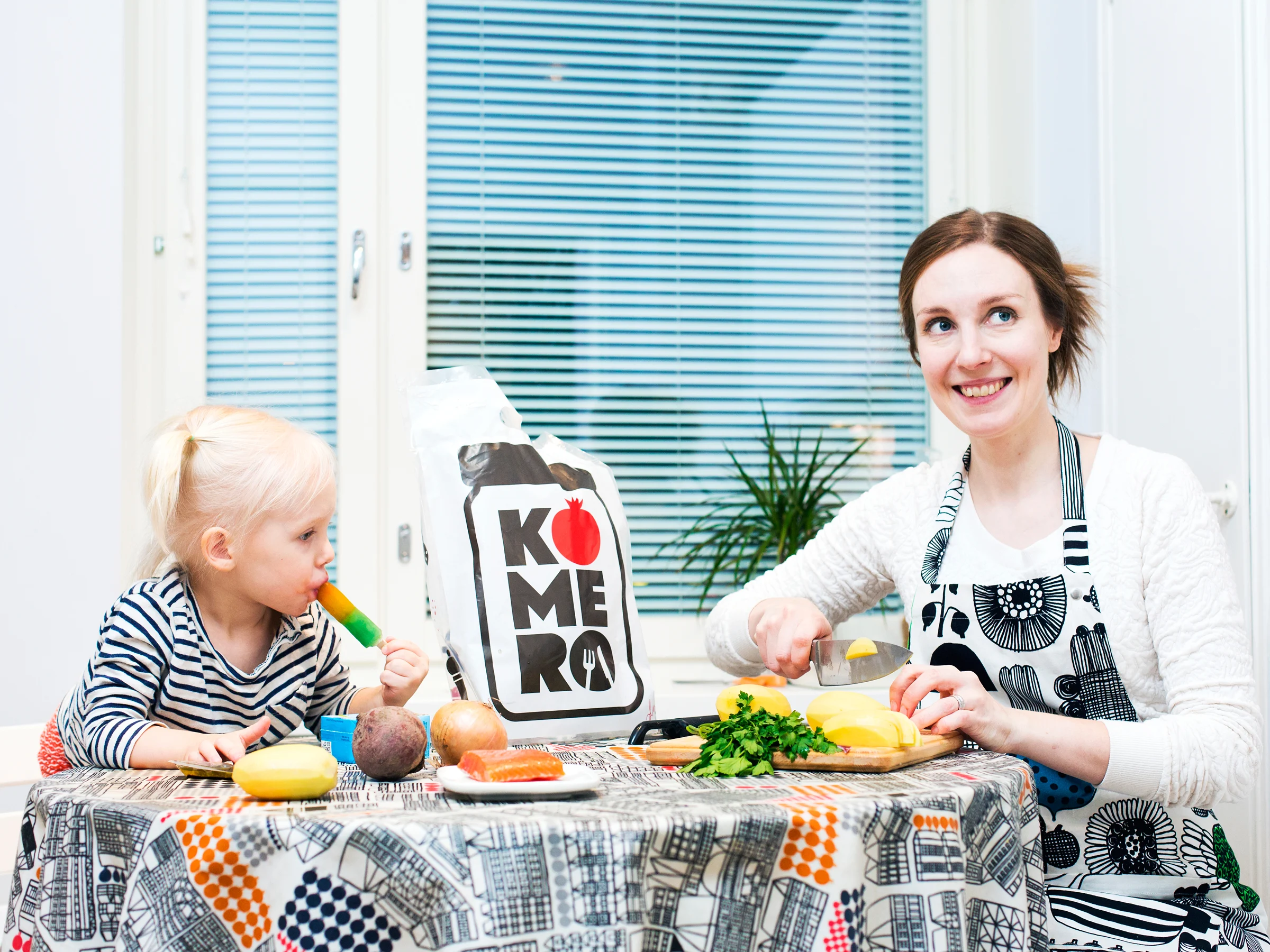 Kokkaa Komero-ruokakassista koko perheelle