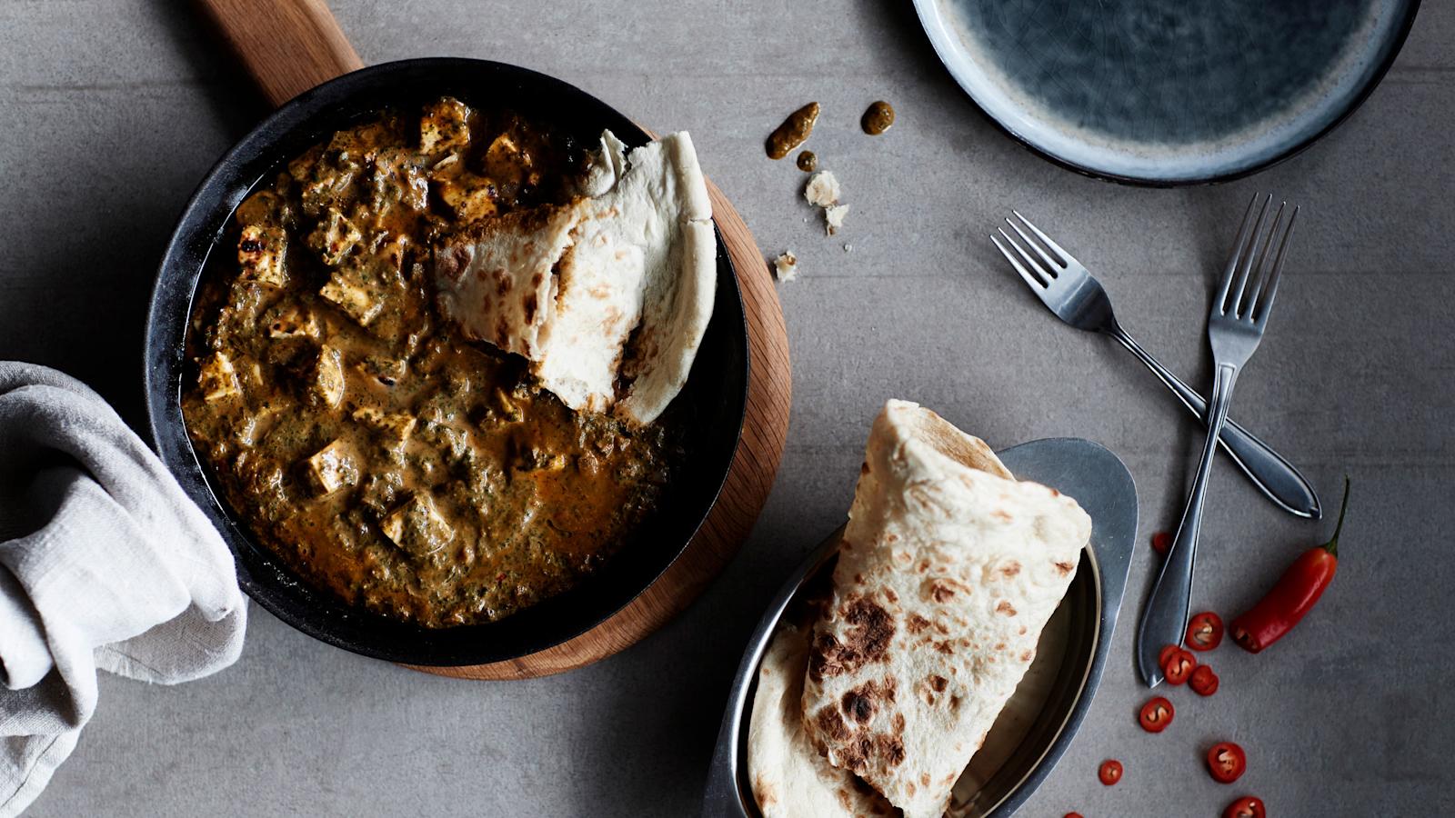 Palak paneer