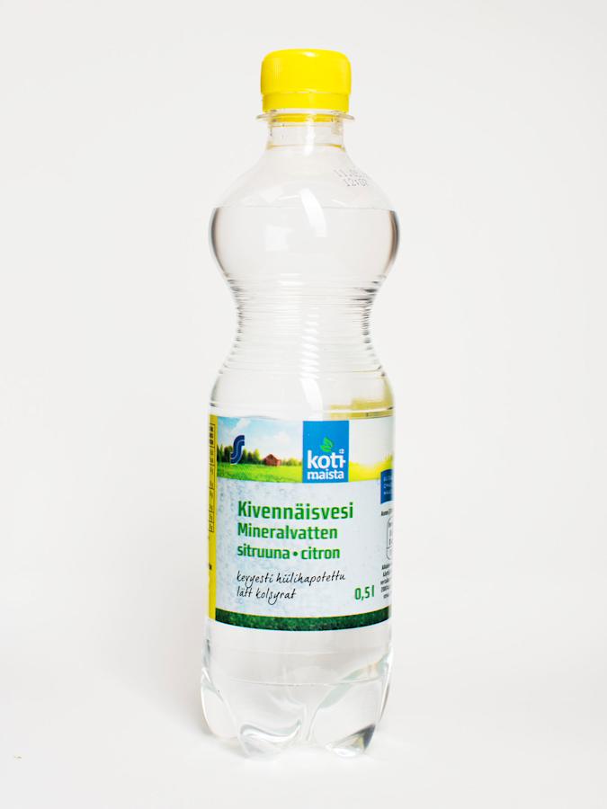 Kotimaista Sitruuna -kivennäisvesi