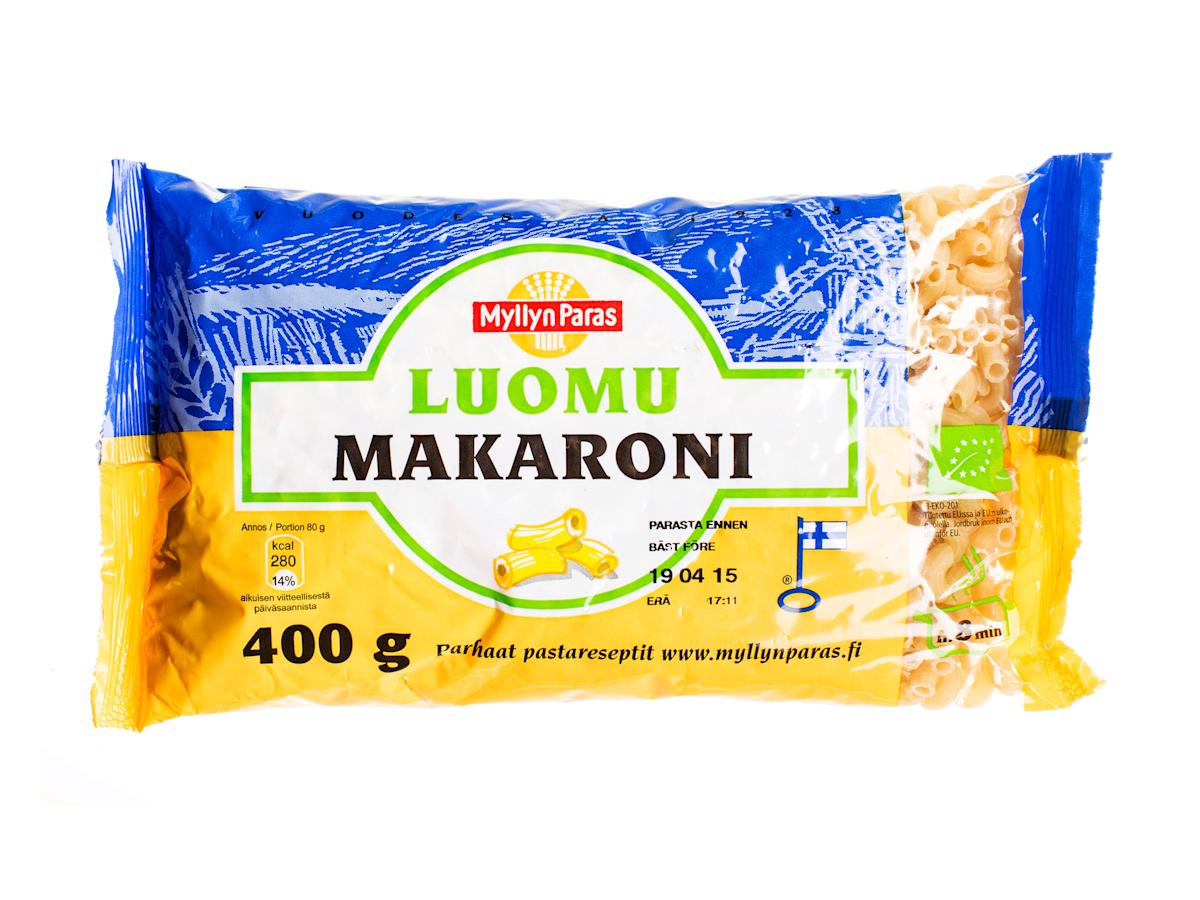 Myllyn Paras Luomu Makaroni, 400 g