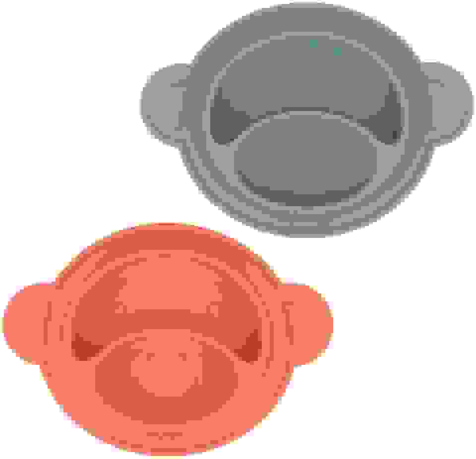 Takaisinveto Nuby Monkey silikoninen lautanen