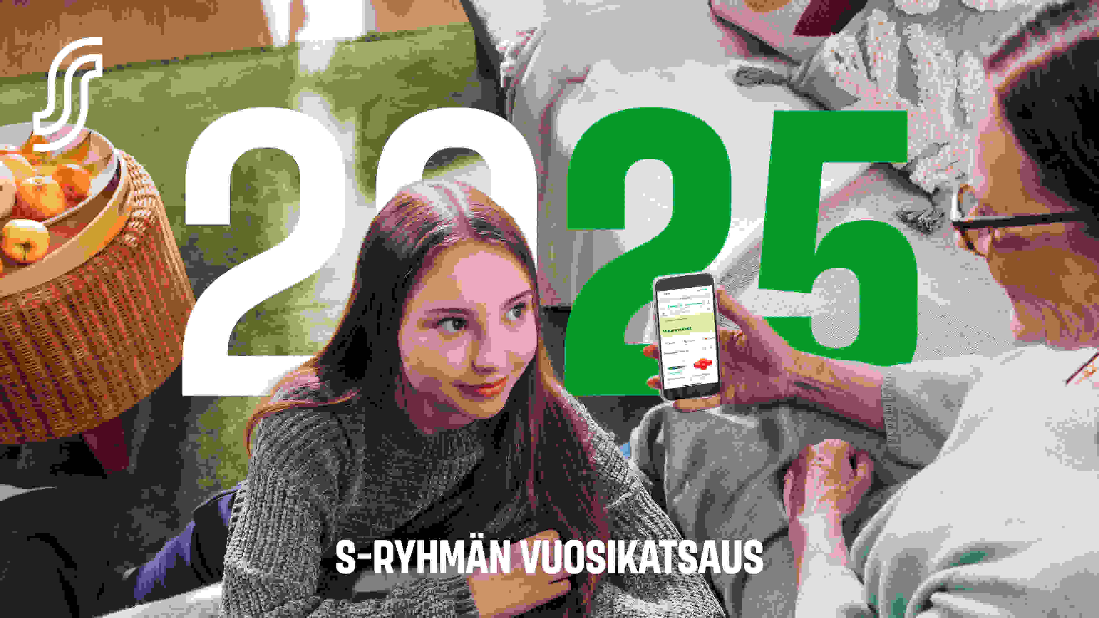S-ryhmän vuosikatsaus 2025 -julkaisun kansikuva