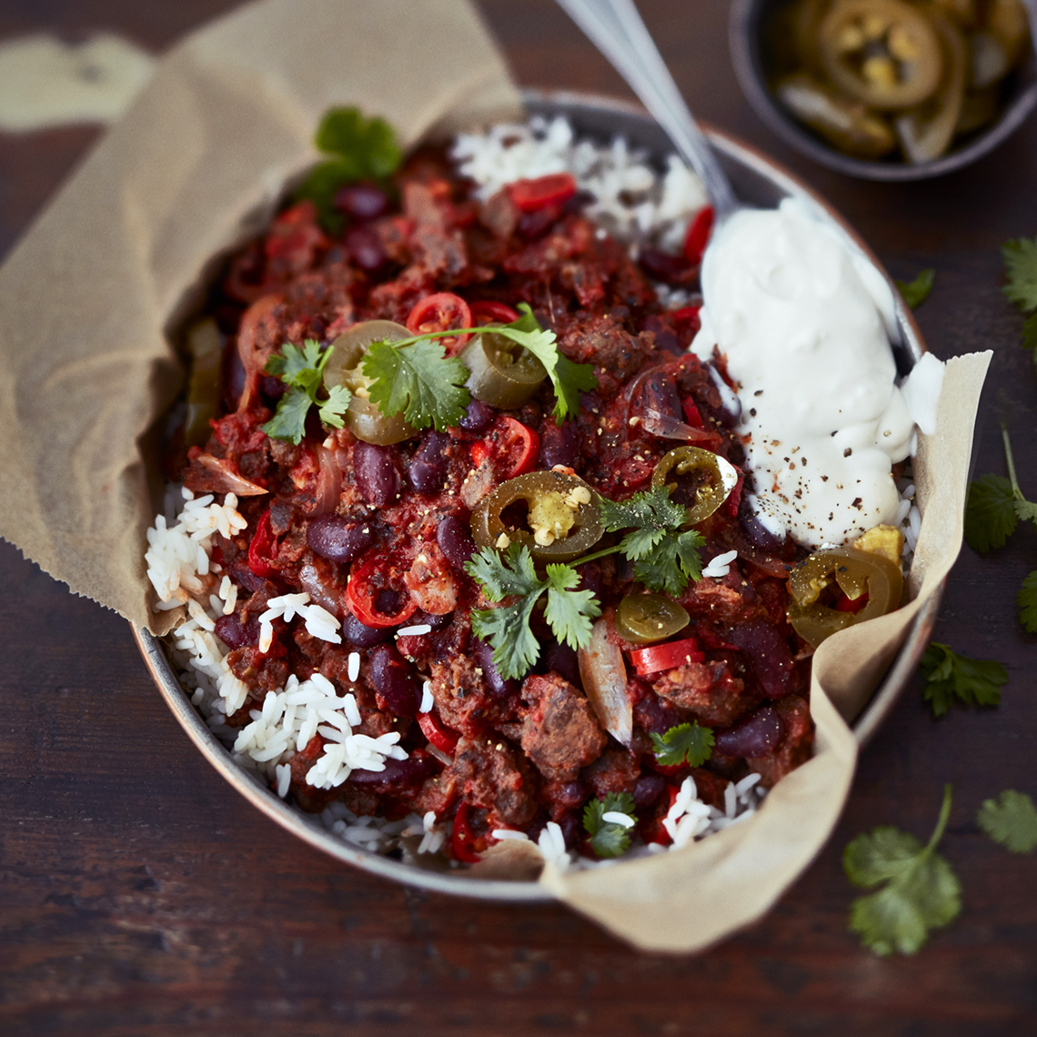 Chili sin carne - härkis