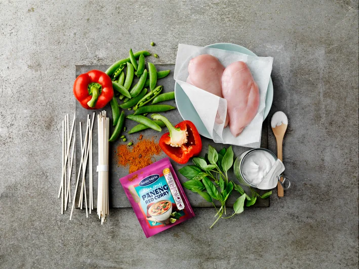 Punainen Paneng-curry