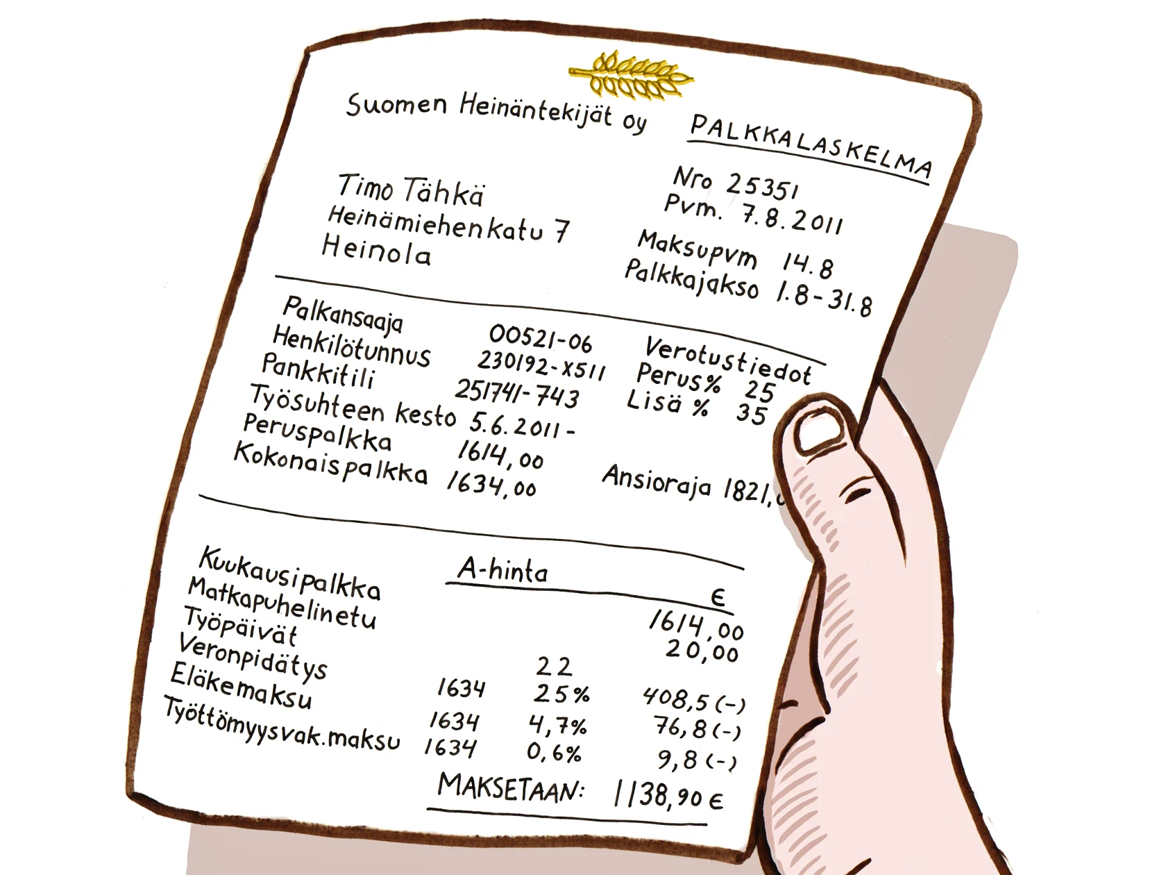 Palkkalaskelma