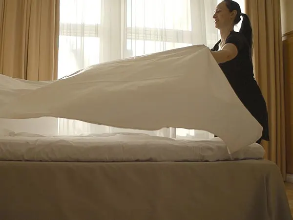 Petaa kuin hotellissa
