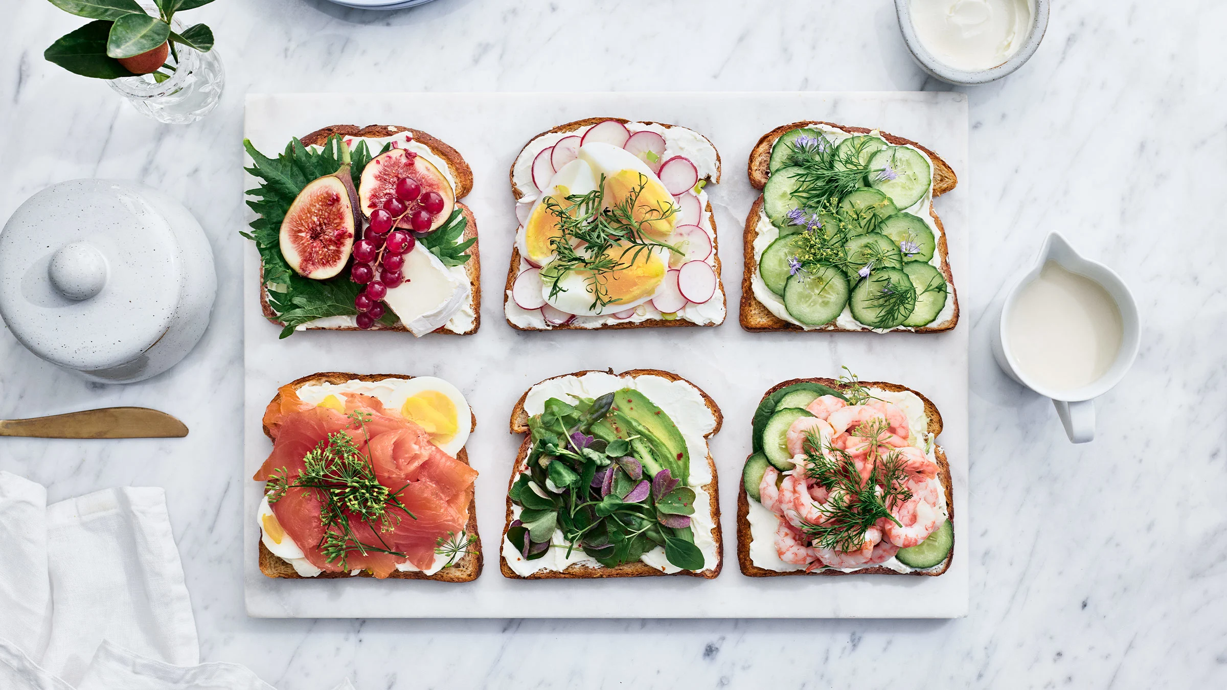 Smörrebröd ja muut ruokaisat leivät – Katso parhaat sandwich-reseptit!
