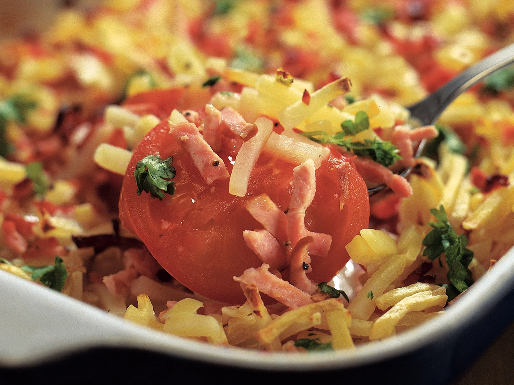 Tomaattinen kinkkukiusaus