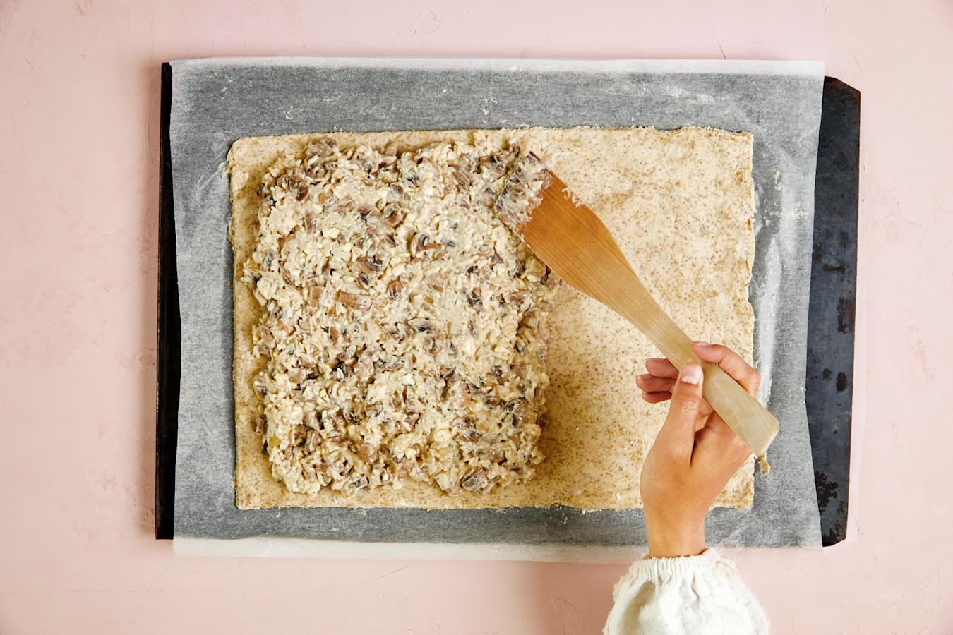 Sienipiirakka vaihe 3