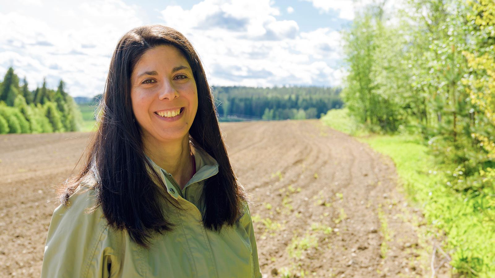 Eteläamerikkalainen kvinoa viihtyy suomalaisessa ilmastossa. ”Se ei tarvitse runsaita lannoituksia eikä kuumaa ilmastoa”, Carme Plumed-Ferrer kertoo. 