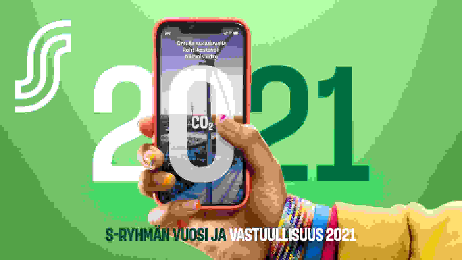 S-ryhmän vuosi ja vastuullisuuskatsaus 2021