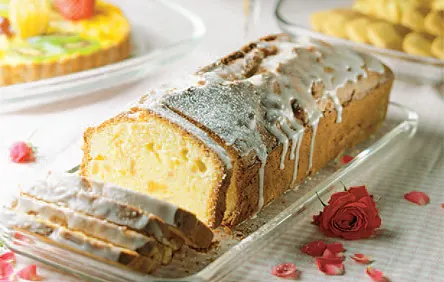 Inkivääri-sitruunakakku