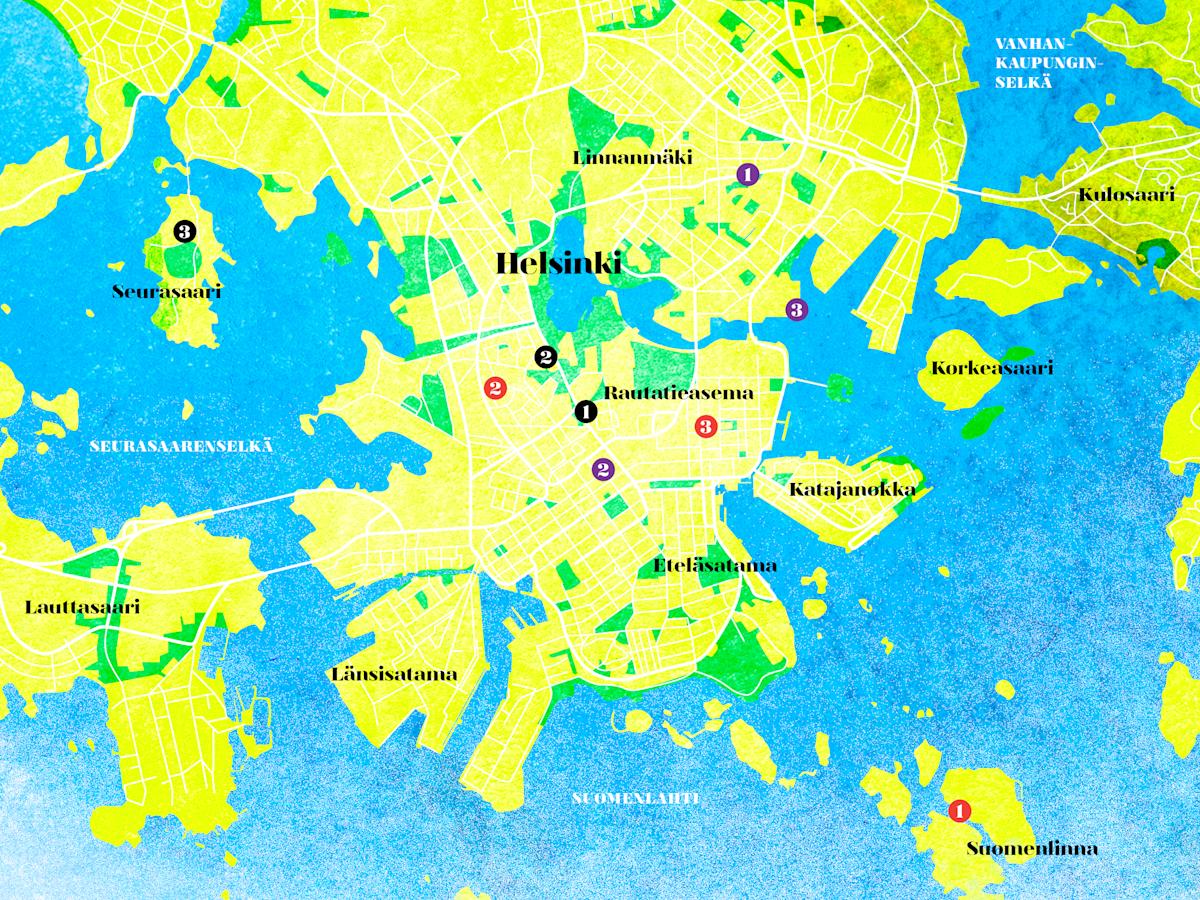 Helsingin nähtävyydet