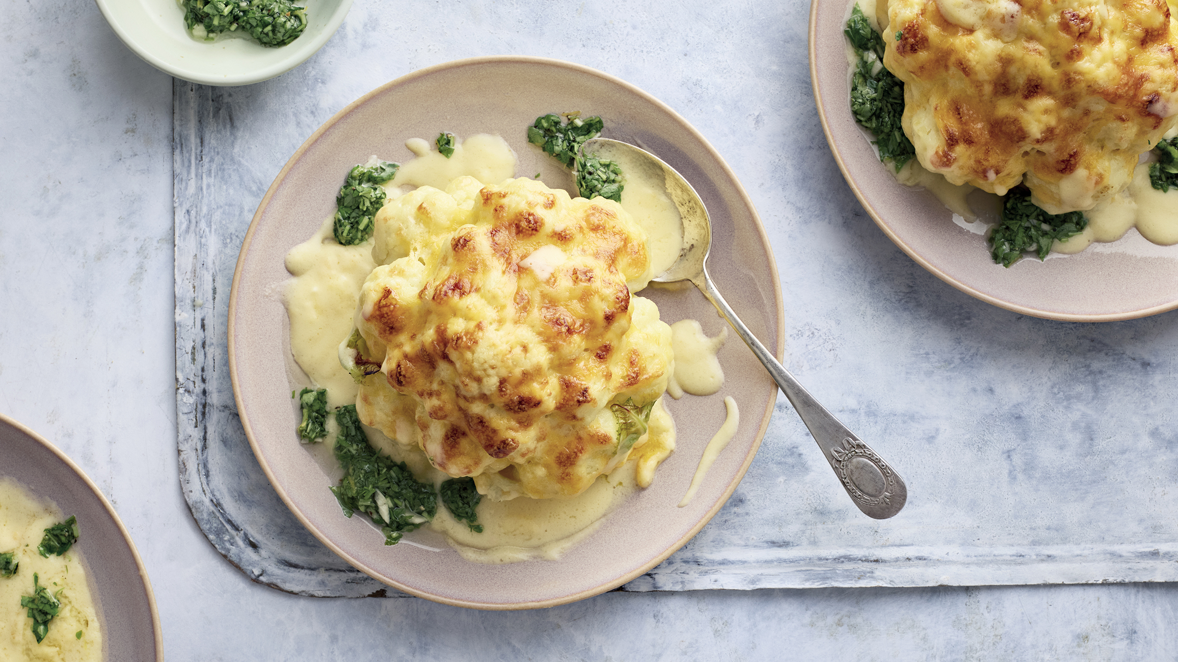 Kuorrutettu kukkakaali