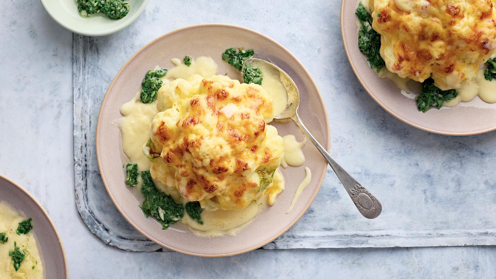 Kuorrutettu kukkakaali