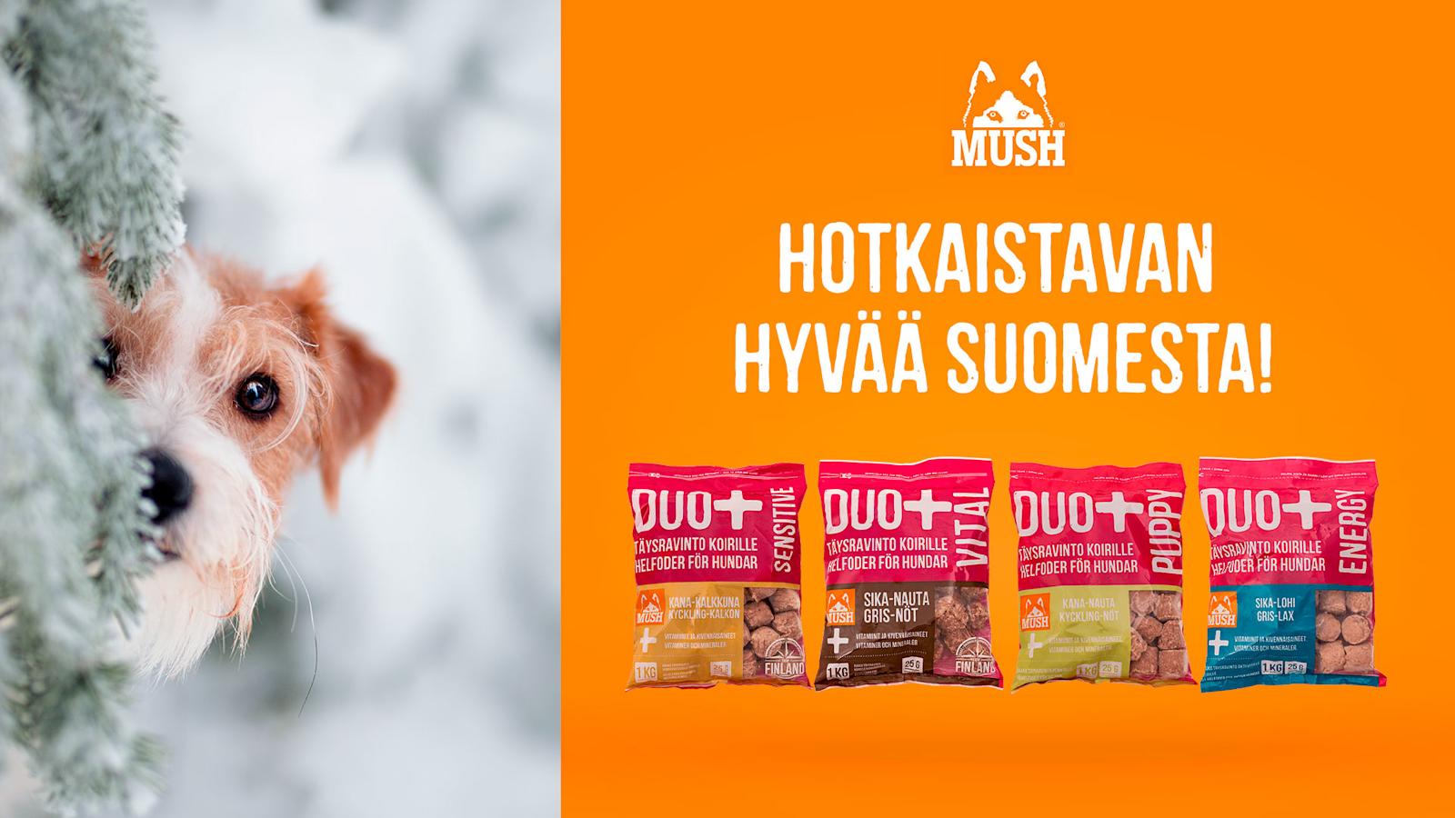 MUSH: Turvallista herkkua Suomesta