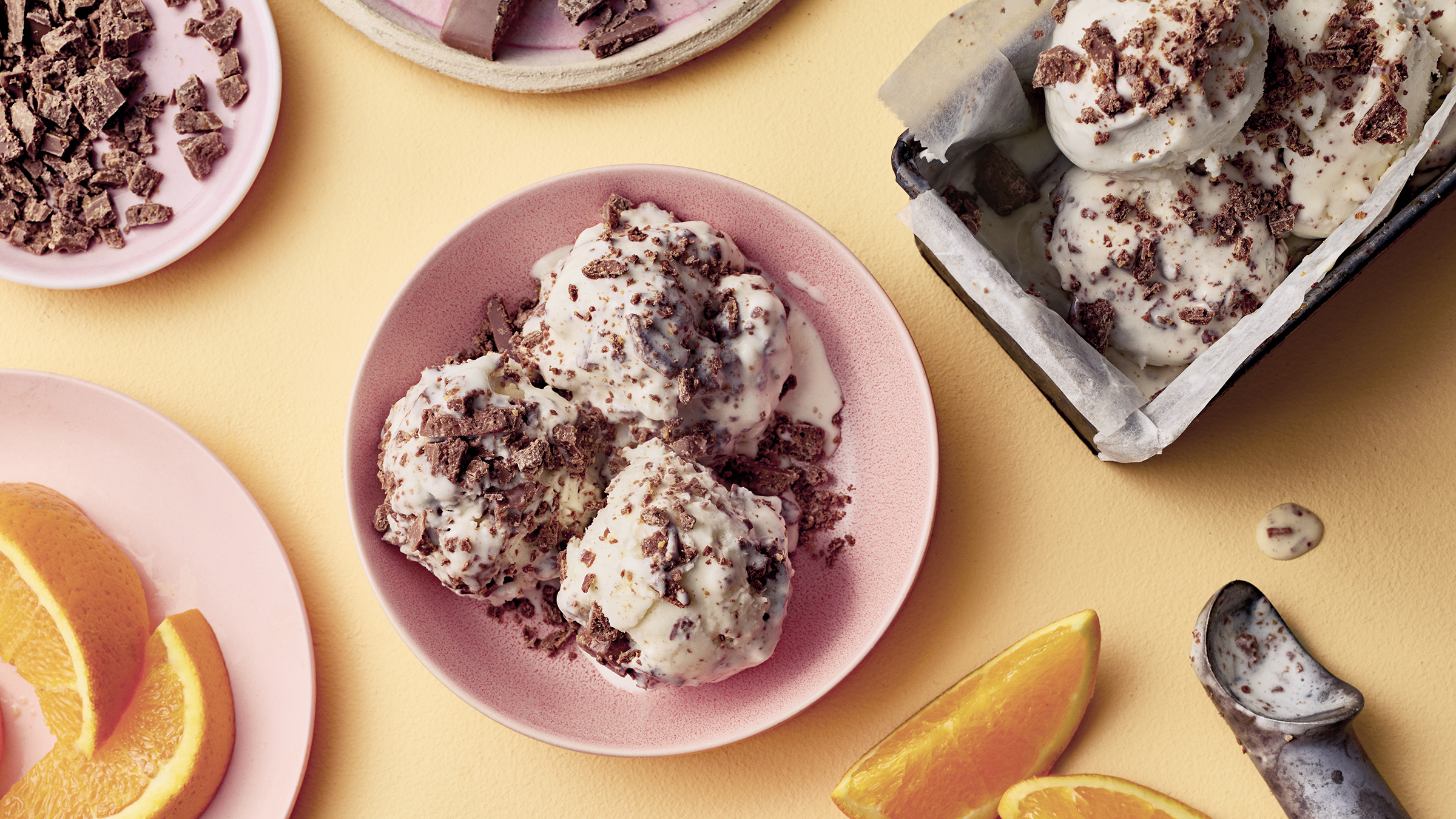 Helppo suklaajäätelö