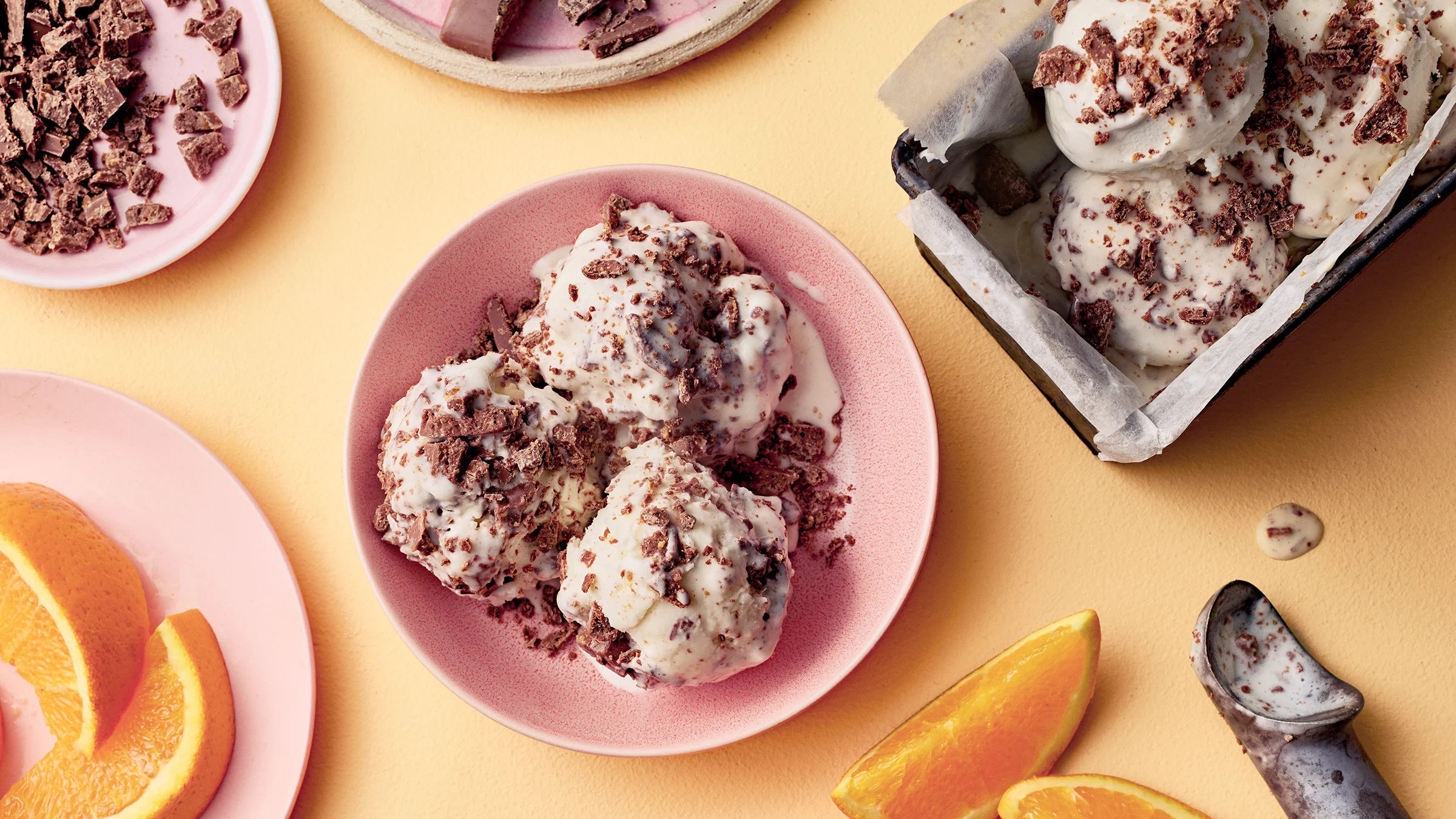 Helppo suklaajäätelö