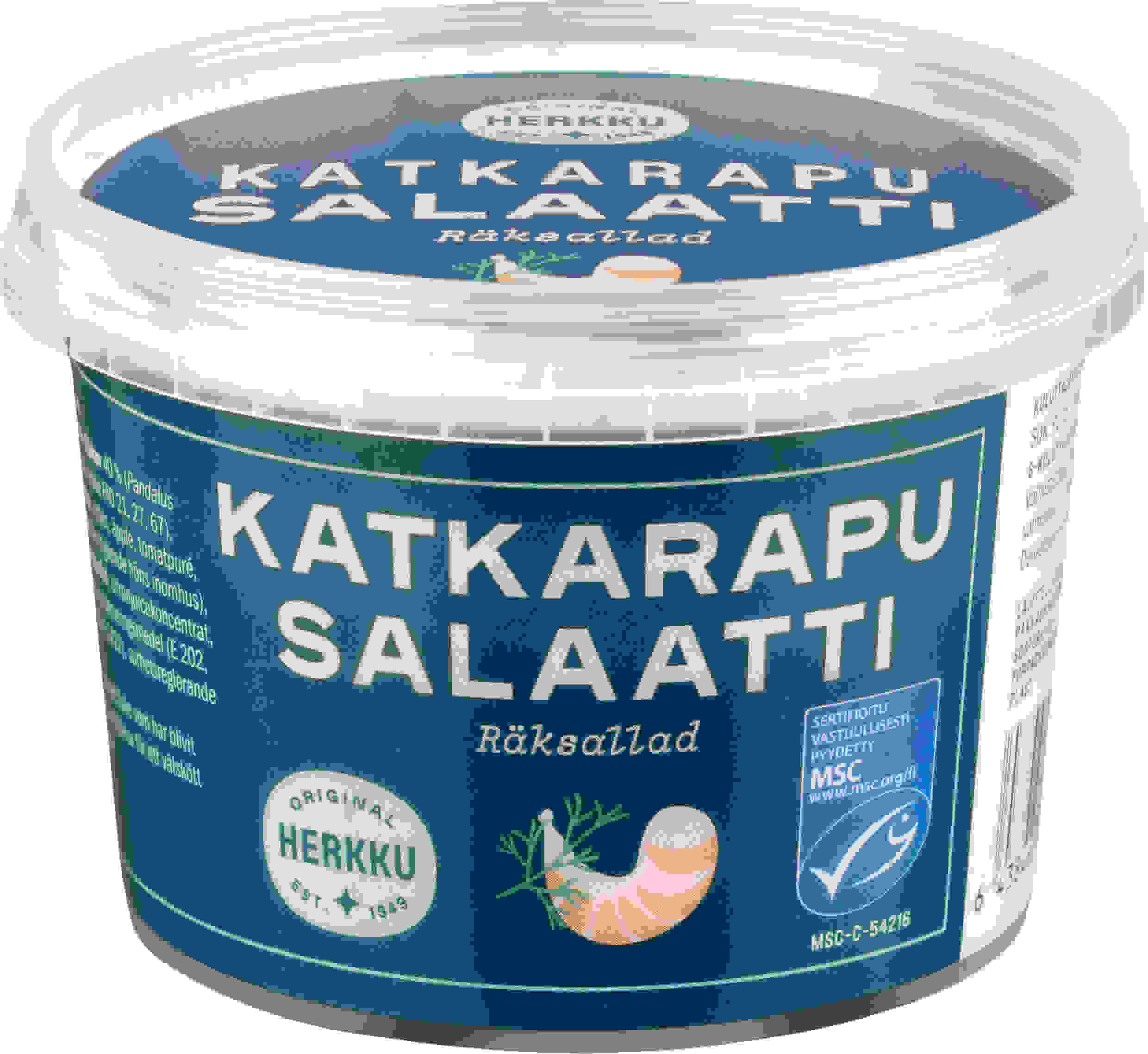 Herkku Katkarapusalaatti 180 g