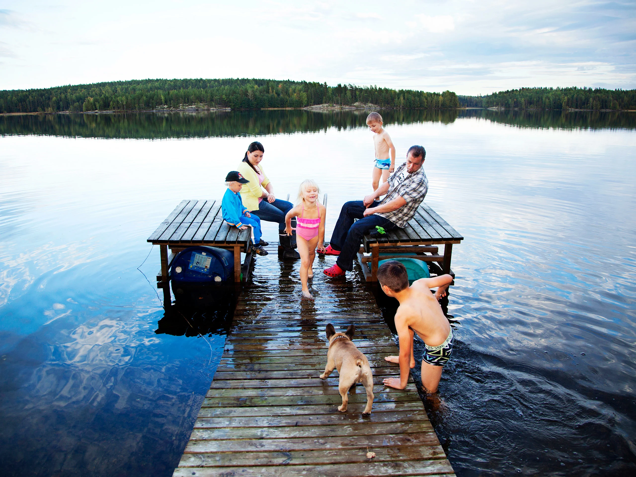 Mökkielämän nautintoja