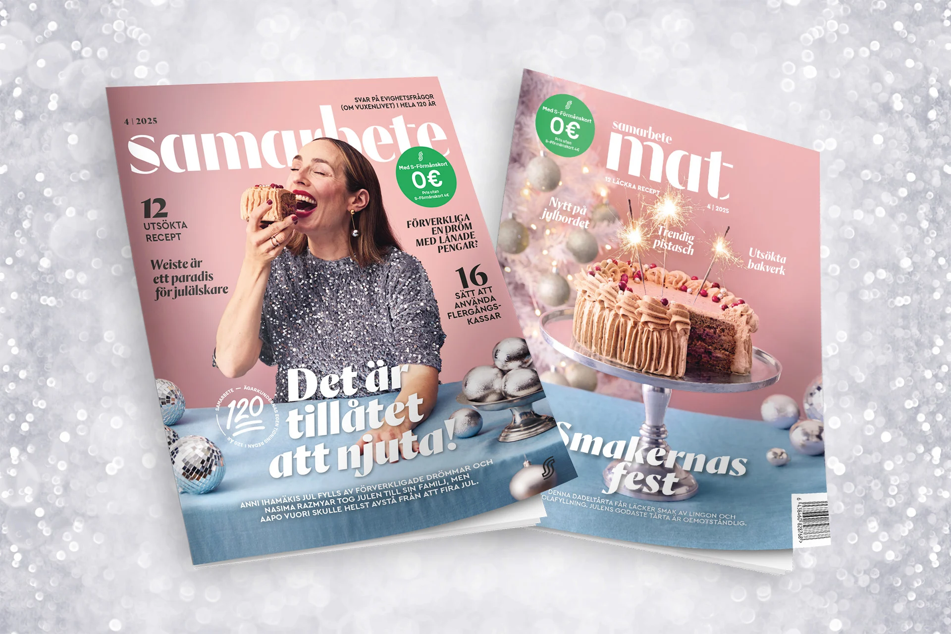 Samarbete är ägarkudernas egen tidning och kan hämtas i S-gruppens butiker.