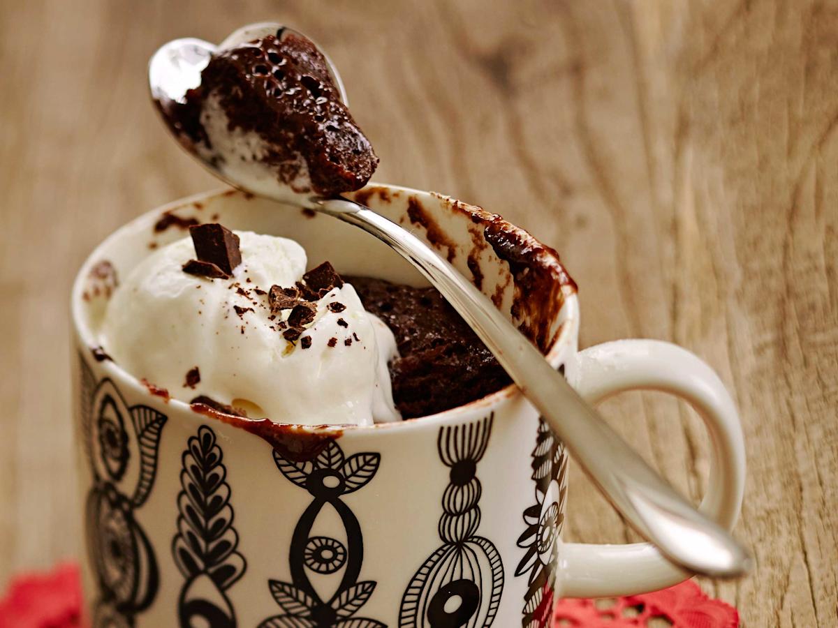 Suklaakakku mikrossa