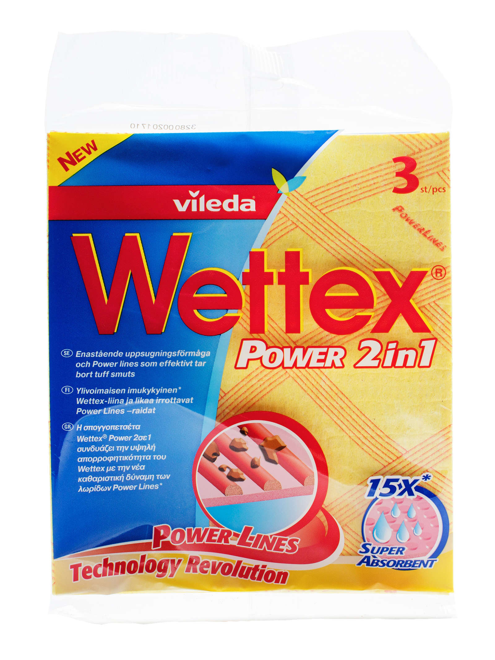 Viledan Wettex Power 2 in 1 -sieniliina