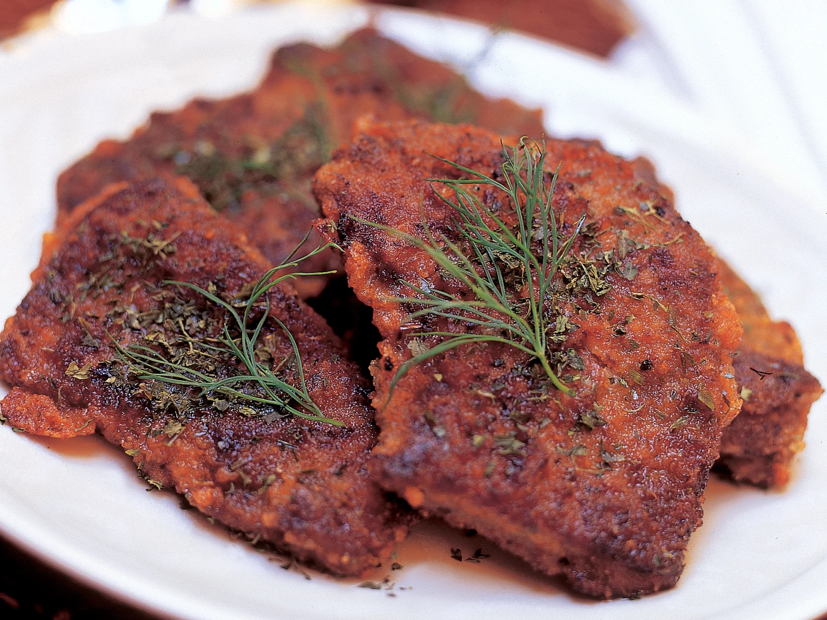 Paneroidut maksapihvit