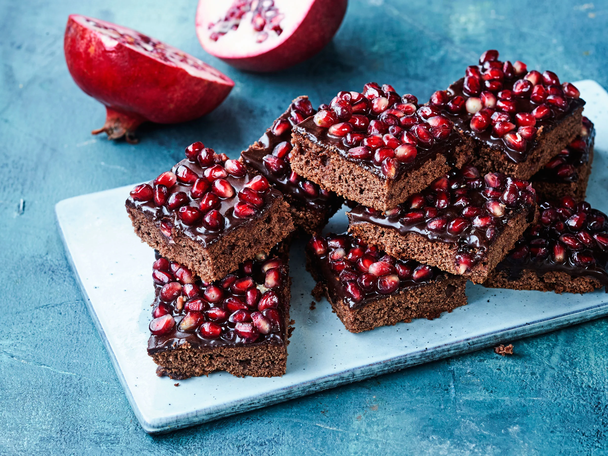 Granaattiomenamokkapalat