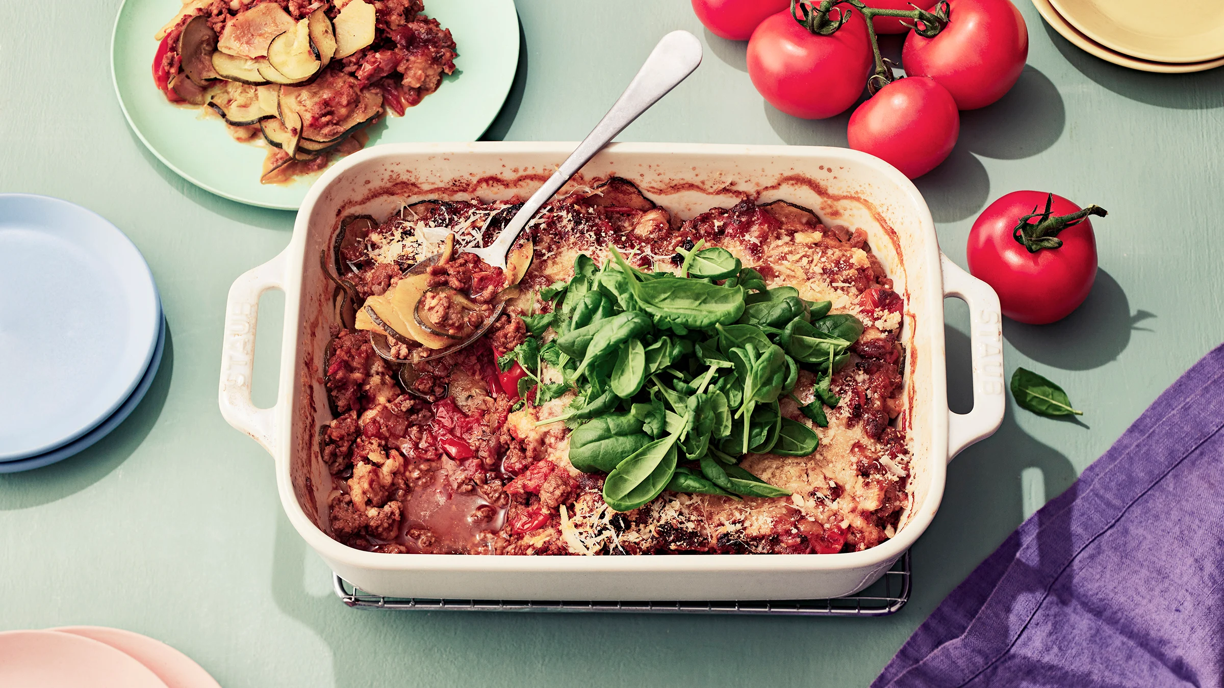 Texmex-kesäkurpitsavuoka