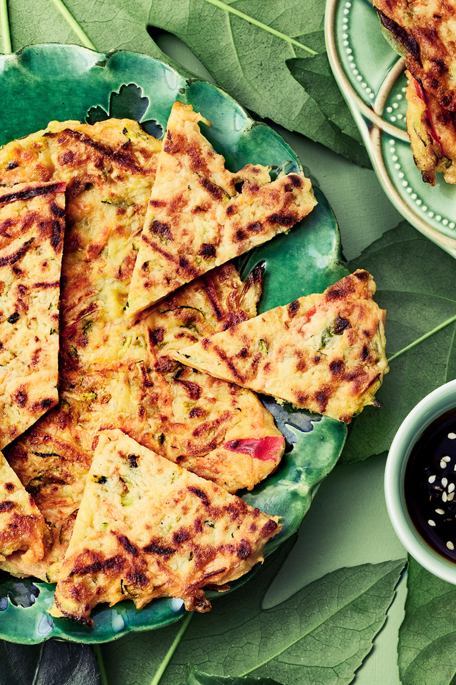 Yachaejeon eli korealaiset kasvispannukakut