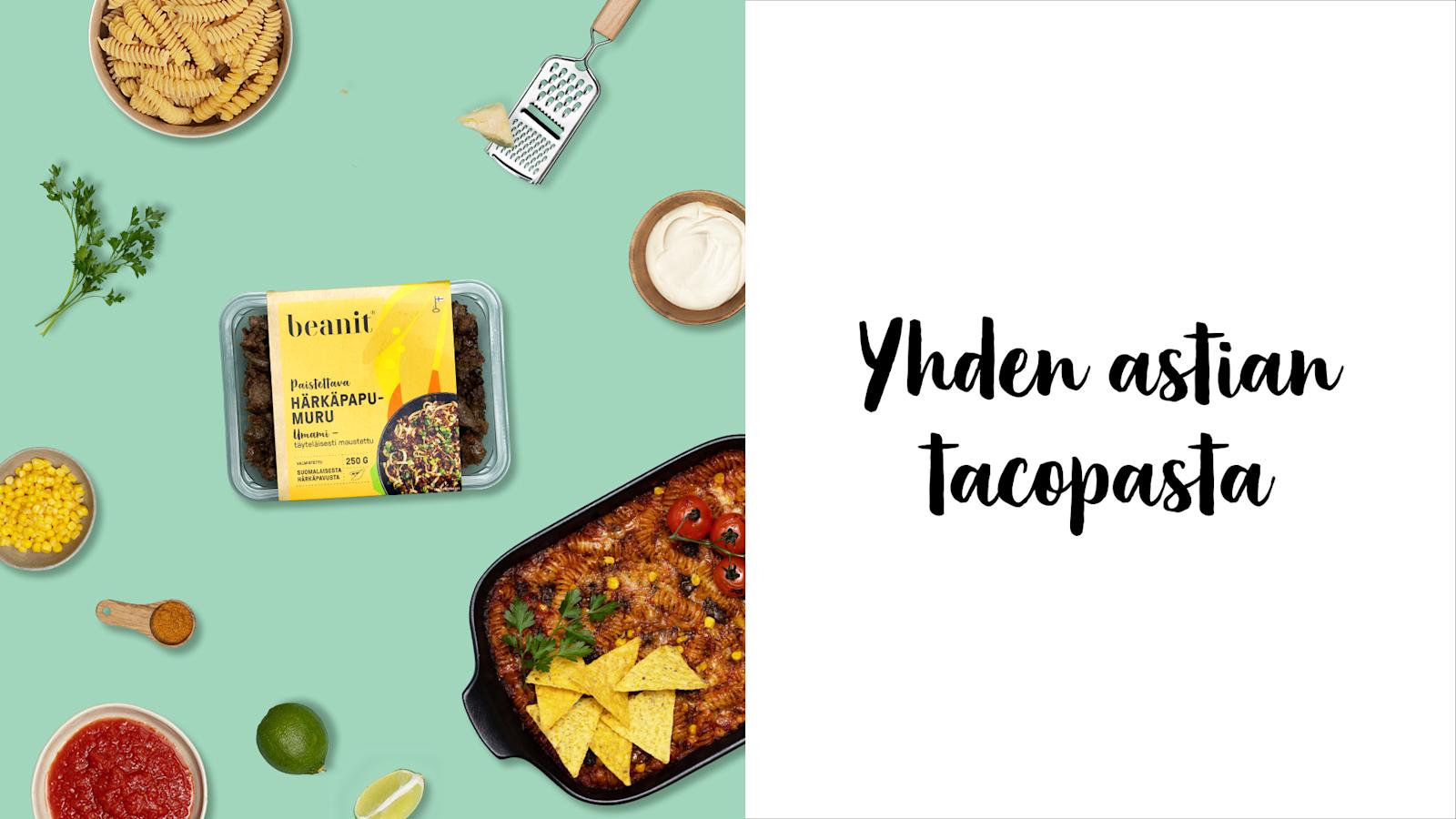 Yhden astian tacopasta