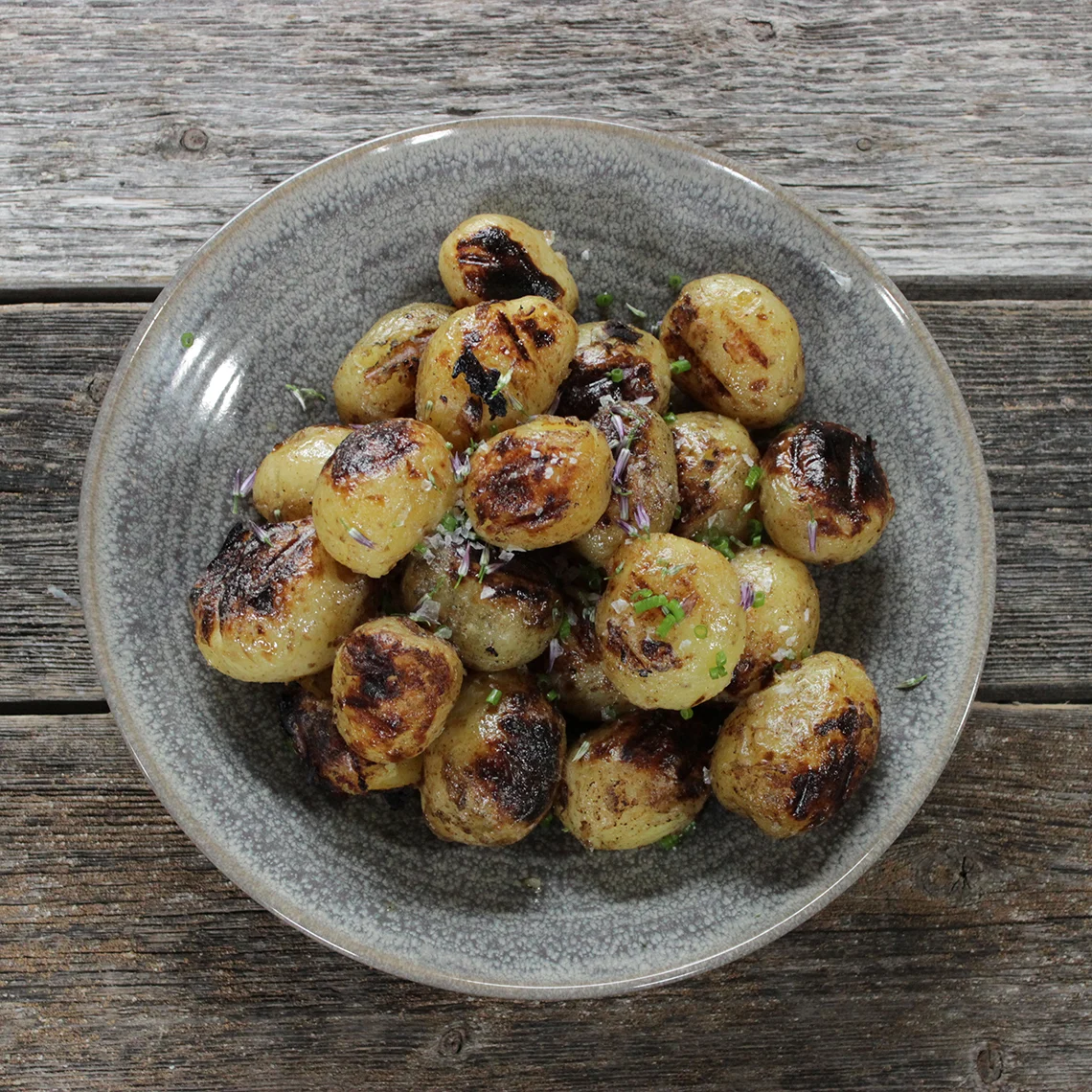 Ruskistettu voi ja perunat