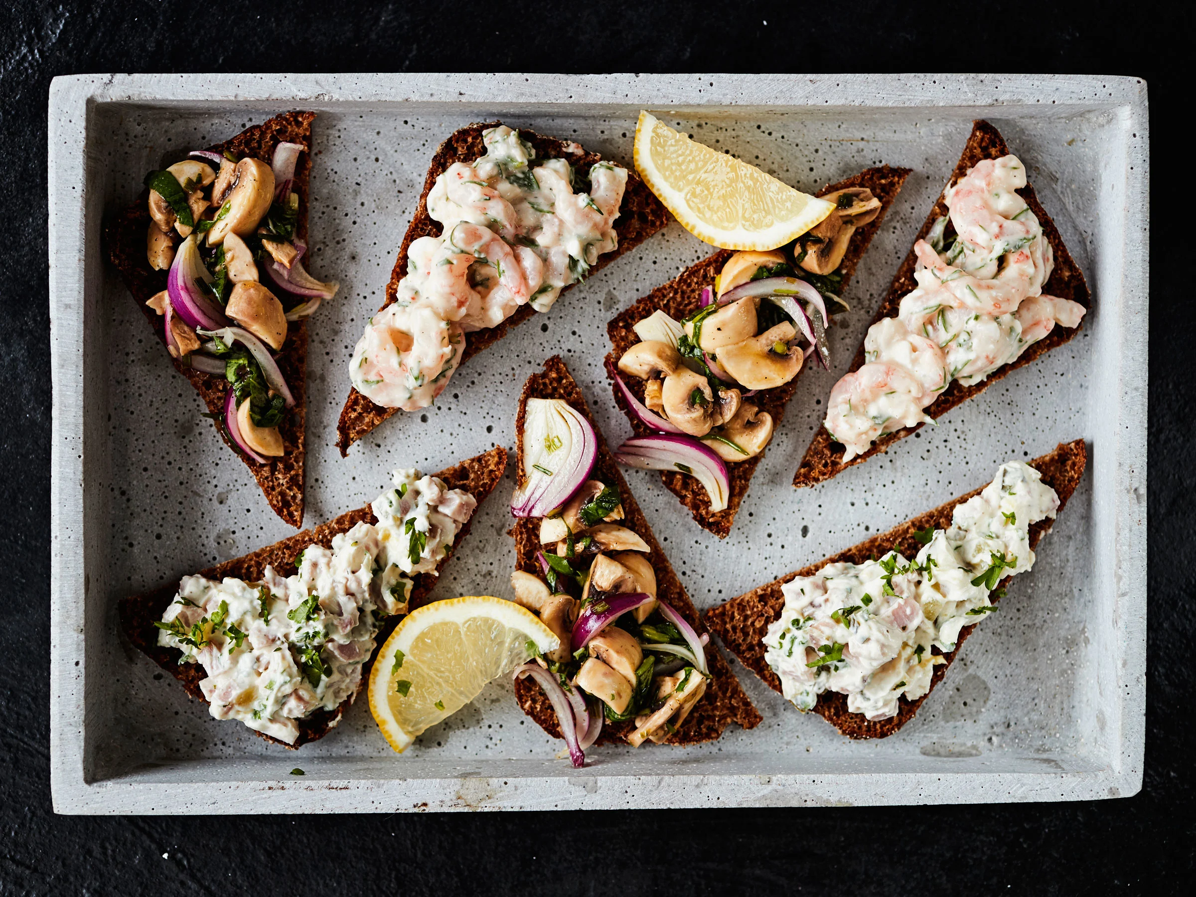 Rukiiset cocktailpalat