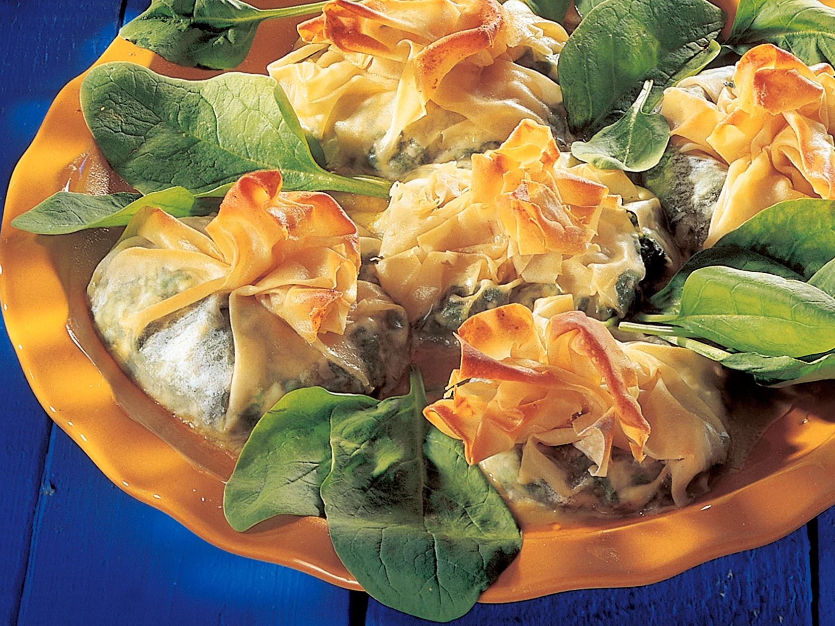 Pinaatti-riisinyytit