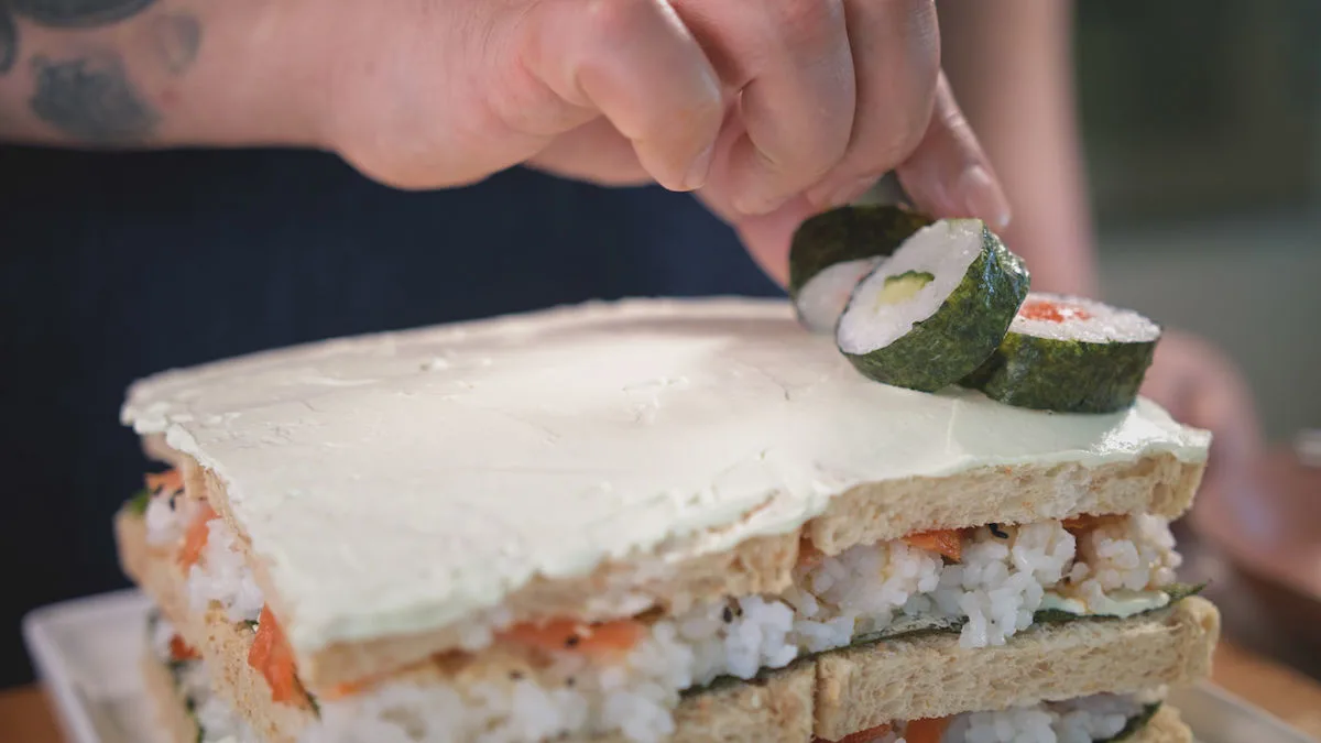 Sushi-voileipäkakku