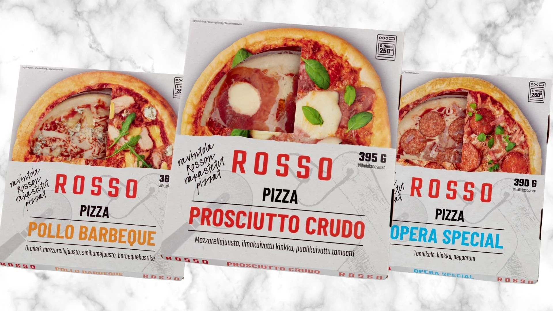Ravintolatason valmisruoan valikoima kasvaa jälleen: rehellisen mutkattomia  Rosson pizzoja saa nyt ruokakaupasta - S-ryhmä