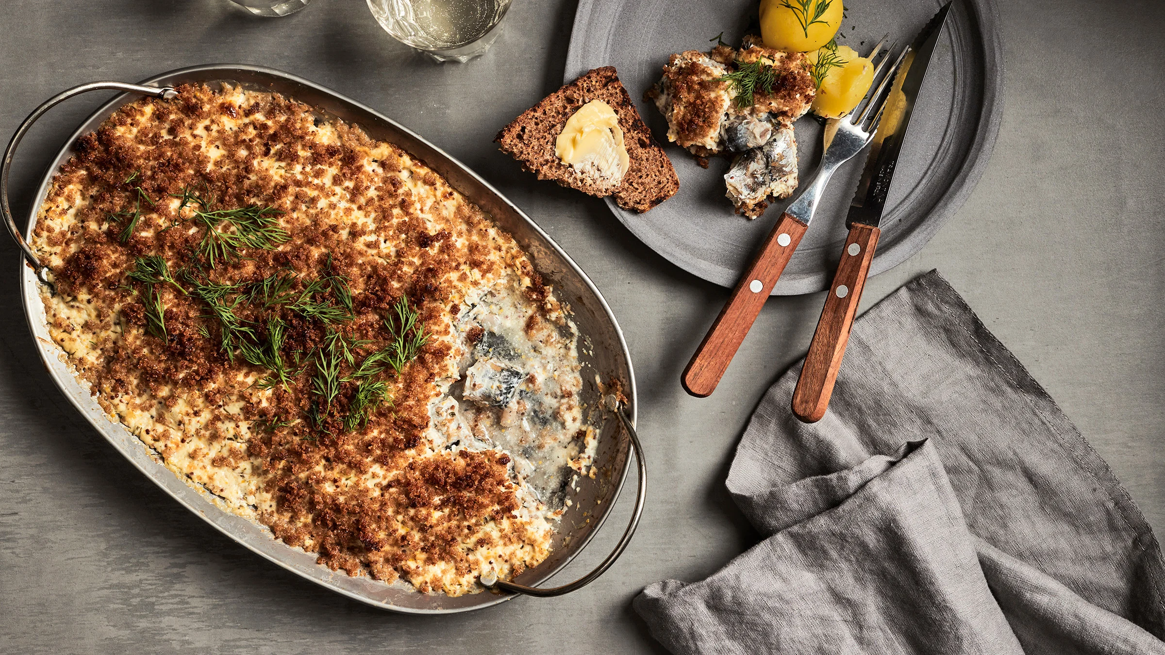 Kermaiset ruisleipäsilakat 